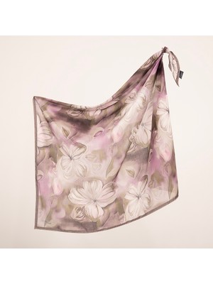 Piramit Naturel Eşarp | Rüya Bahçesi