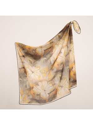 Piramit Naturel Eşarp | Rüya Bahçesi