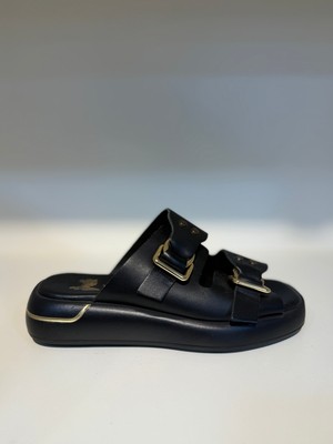 Venüs Hakiki Deri Tokalı Terlik 25440032Y