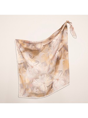 Piramit Naturel Eşarp | Rüya Bahçesi