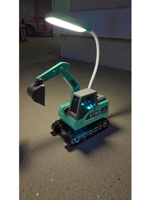 Famemus Accessory Kepçe Masa Üzeri Gece Lambası Hediyelik Ürün BOYUT:20CM