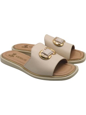 Venüs %100 Deri Kadın Terlik 2512205Y