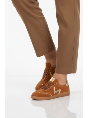 Venüs Taba Hakiki Deri Kadın Casual Ayakkabı 2609902Y Z