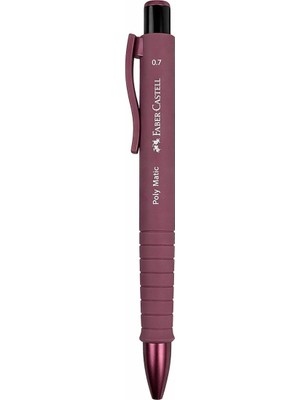 Danacı Kırtasiye Faber-Castell Poly Matic 0.7 Versatil Kalem (Bordo)