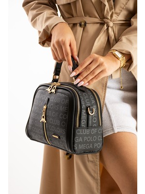 MEGA Kadın Omuz Çantası Büyük Boy – Çok Bölmeli El ve Askılı Günlük Çanta