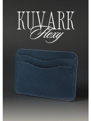 Kuvark Flexy Kartlık - Cüzdan | Hakiki Dana Derisi | El Yapımı