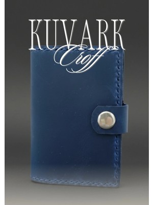 Kuvark Croff Çok Bölmeli Şeffaf Gözlü Kartlık - Cuzdan | Hakiki Dana Derisi | El Yapımı