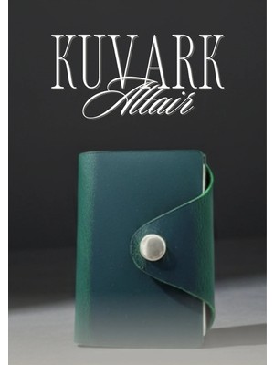 Kuvark Altair Akordeon Kartlık - Cüzdan | Hakiki Dana Derisi | El Yapımı