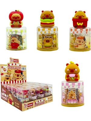 Micro Mikro  Figürlü Pvc Kalemtıraş Capybara 1 Adet