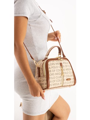 MEGA Kadın Omuz Çantası Büyük Boy – Çok Bölmeli El ve Askılı Günlük Çanta