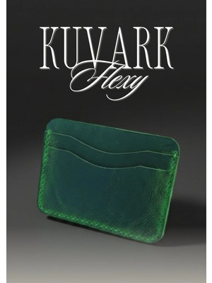 Kuvark Flexy Kartlık - Cüzdan | Hakiki Dana Derisi | El Yapımı
