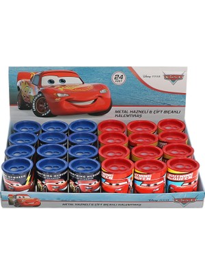 Otto Cars Metal Hazneli Çift Bıçaklı Kalemtraş Micro 1 Adet