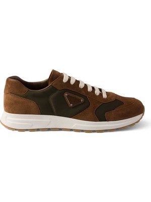 Prada Re-Nylon And Suede Prax 2.0 Sneakers