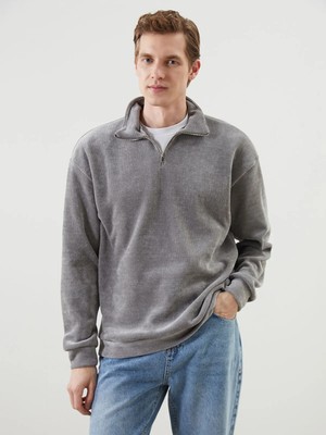 Lc Waikiki Yeni Sezon Dik Yaka Erkek Sweatshirt