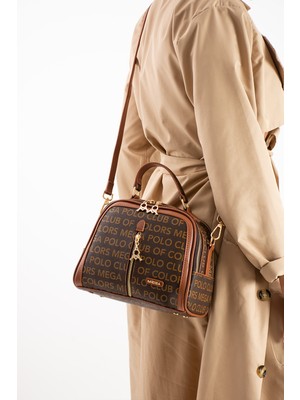 MEGA Kadın Omuz Çantası Büyük Boy – Çok Bölmeli El ve Askılı Günlük Çanta