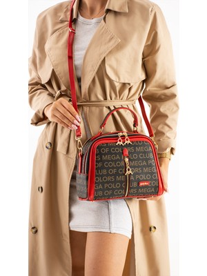 MEGA Kadın Omuz Çantası Büyük Boy – Çok Bölmeli El ve Askılı Günlük Çanta