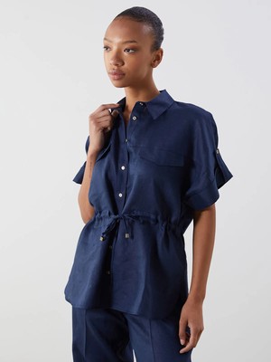 Lc Waikiki Yeni Sezon %100 Keten Kadın Gömlek