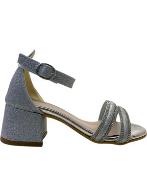 Tuğba Ortopedi 709 Kız Çocuk Topuklu Abiye Ayakkabı