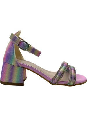 Tuğba Ortopedi 709 Kız Çocuk Topuklu Abiye Ayakkabı