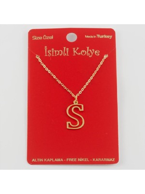 Esranın Dünyası Prinç Harfli Kolye RSBİJ34-ESRDNS