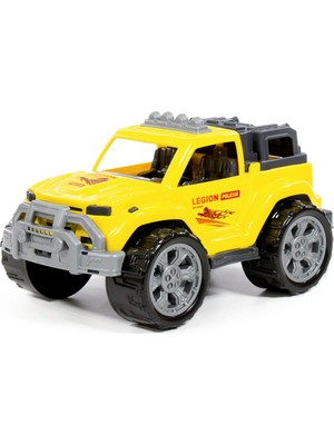 Primeaks Büyük Boy Legion No:2 Oyuncak Araba Turuncu | 38,5 cm Dayanıklı Plastik Kamyon