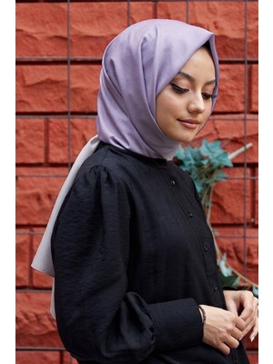 Afvente Degrade Desen Mor-Taş Soft Pamuk Şal