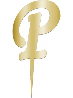 Esranın Dünyası Sarı Renkli Harf Pasta ve Kek Pleksi RSBİJ34-ESRDNS