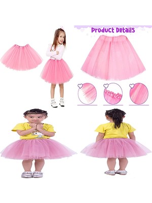 My Best Store Bale Gösteri Eteği Pembe Çocuk Boy