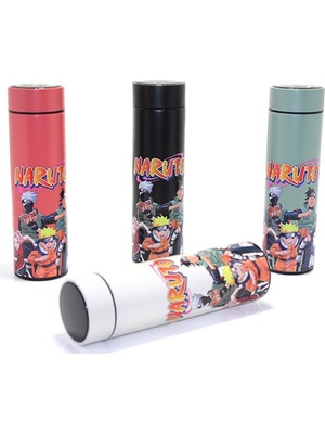 My Best Store Anime Baskılı Dijital Göstergeli Termos 500 ml Model 3