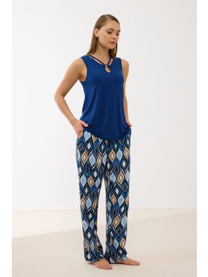 Daniska Anıl 11931 Kadın T-Shirt ve Pantalon Takım