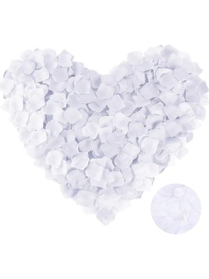 SHC4200 Beyaz Renk Gül Yaprağı - 10 Paket 1000 Adet