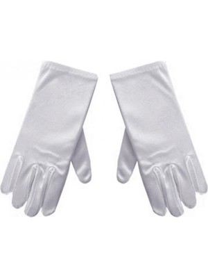 My Best Store Beyaz Pandomim Eldiveni Çocuk