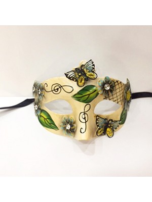 My Best Store Yeşil Kelebek Parti Maskesi