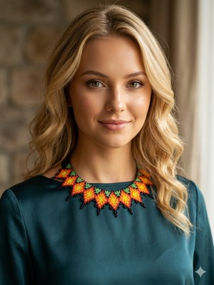 Sanatçı Yuvası Kadın Kooperatifi Kolye