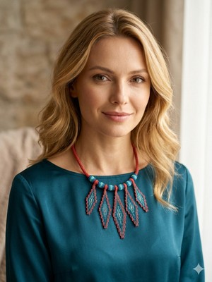 Sanatçı Yuvası Kadın Kooperatifi Kolye