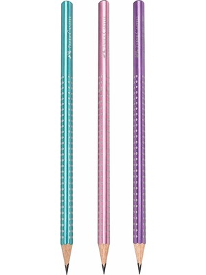 Danacı Kırtasiye Faber-Castell Sparkle Kurşun Kalem 3 Adet Çok Renkli Setli Ürün