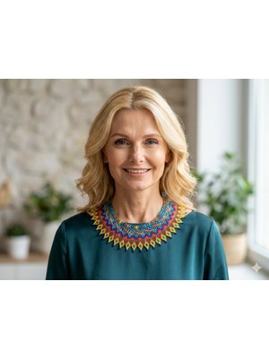 Sanatçı Yuvası Kadın Kooperatifi Kolye