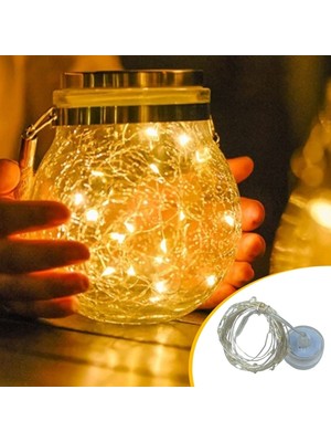 My Best Store Ieg™  Bakır Tel 3 Metre Dekoratif Aydınlatma Günışığı LED Işık Zinciri