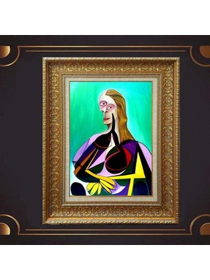 Giyense Kalın Çerçeveli Paspartulu Tablo DD1775