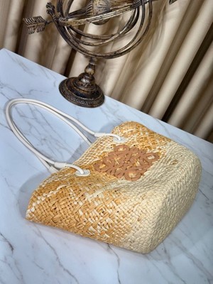 Ges Shop Kadın Hasır Plaj Günlük Çanta