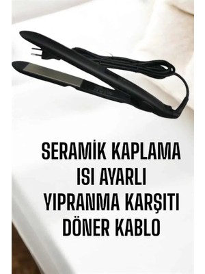 My Best Store Saç Düzleştirici Yıpranma Karşıtı Keratin Bakımı Seramik Kaplama