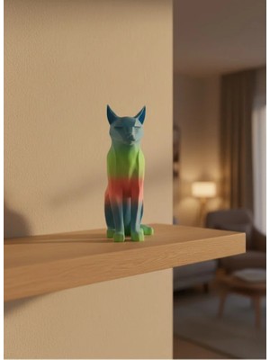 My Best Store Açık Rainbow Kedi