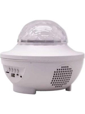 SHC4200 Çok Renkli Projektör Lamba Disko Topu Gece Lambası Kablosuz