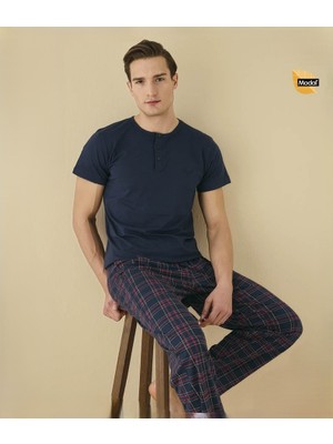 Aydoğan Kısa Kollu Modal Pijama Takımı