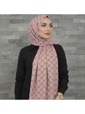 Revam Collection G Desen Kaşmir Şal Pudra