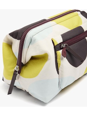 Parfois Kadın Desenli Teknik Kumaş Makyaj Çantası