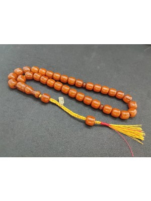 İskeçe Tesbih Osama Omari̇ Imzalı Eski̇ Usul Havşalı Horoz Imame 50 Yaşında Alman Faturan