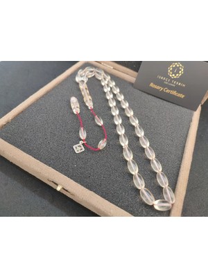 İskeçe Tesbih Iskeçeli̇ Cemi̇l Usta Eseri̇ Vıp Kutulu 21.03 Gr. Ukrayna Damla Kehri̇bar