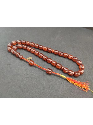 İskeçe Tesbih Osama Omari̇ Imzalı Eski̇ Usul Havşalı Horoz Imame 50 Yaşında Alman Faturan