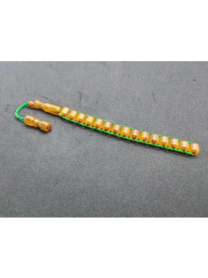 İskeçe Tesbih Şevket Alkan Usta Eseri̇ Zaza Model Sıkma Kehri̇bar